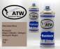Preview: Mercedes-Benz, Rosegold Magno Metallic / Designo Rosegold Magno, 1733 / 733: 400ml Sprühdose + 400ml Klarlack - Set, von ATW Autoteile West.